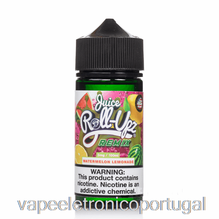 Vape Eletrônico Melancia Limonada - Suco Roll Upz Remix - 100ml 3mg